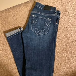 True Religion Stella Low Rise Skinny Jeans